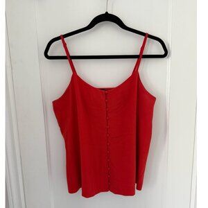 Kensie - Red Cami with Buttons - Size M